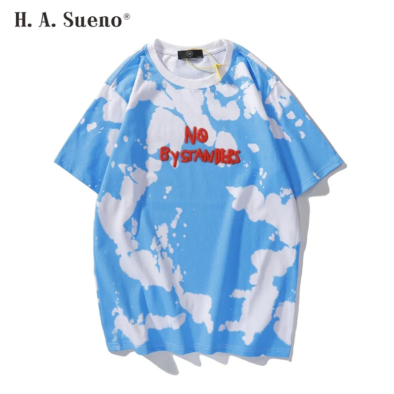 

Travis Scott No By Standers Tie Dye Cotton Mens Tshirts Short Sleeve Men And Women Streetwear Loose Fit Summer T-shirt For Man