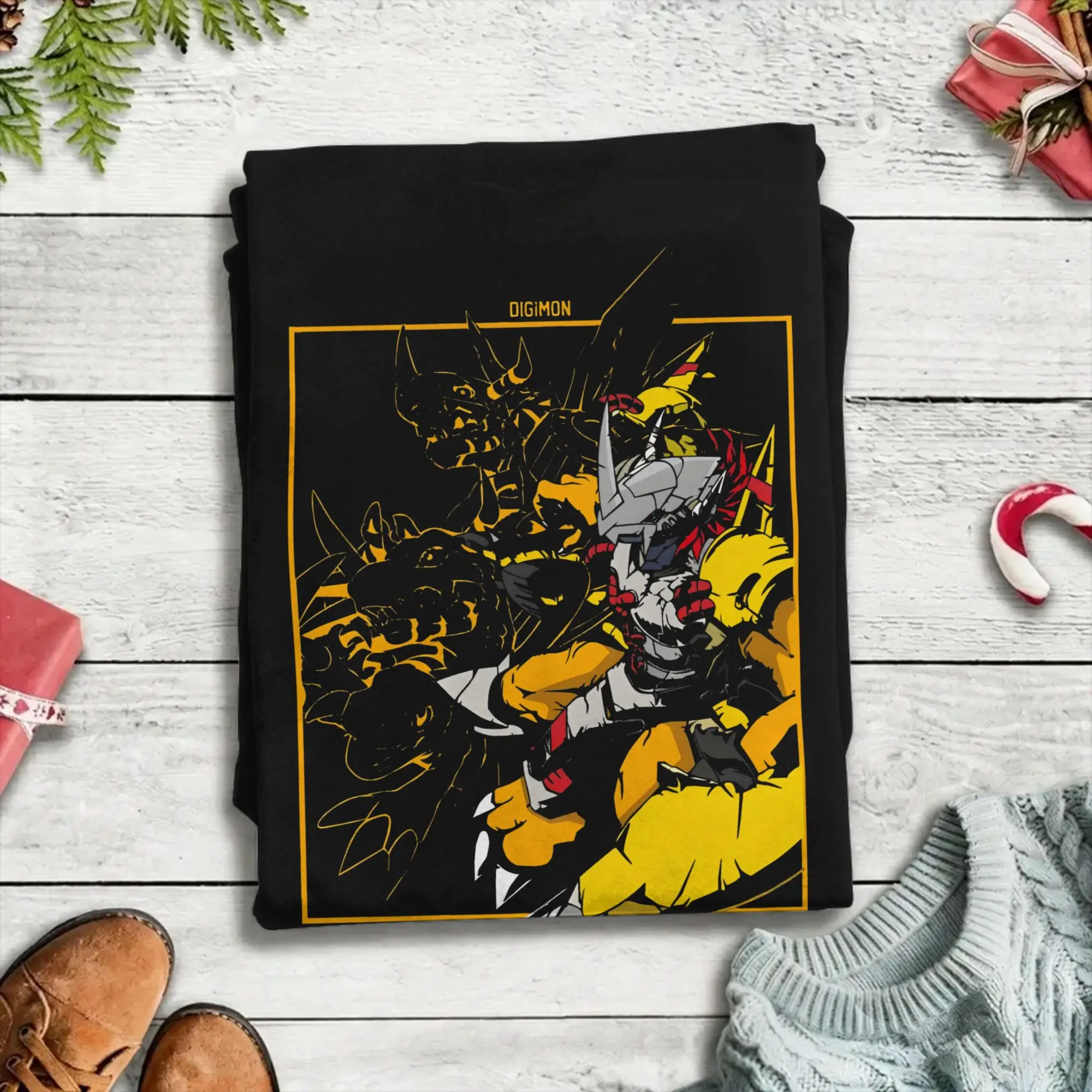 Фото Футболка DIGIMON WARGREYMON EVOLUTION, летние хипстерские футболки, 100% хлопок, одежда больших размеров с круглым вырезом, одежда больших размеров с короткими рукавами, потрясающие топы №3