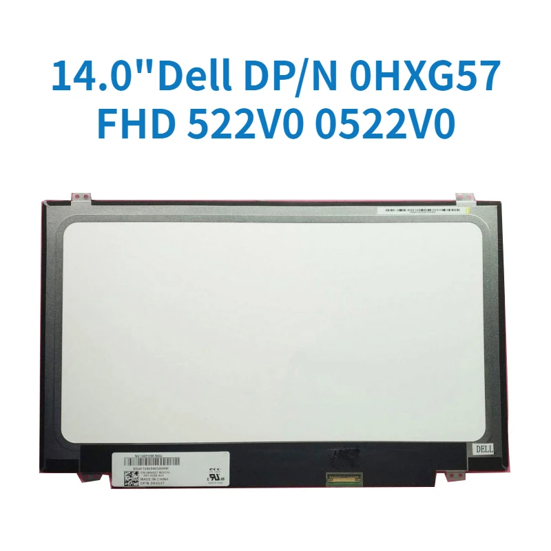 NV140FHM-N4A 14, 0   Dell DP/N 0HXG57 HXG57 Lcd-scherm ing FHD 522V0 0522V 0 IPS Nieuwe ing ING