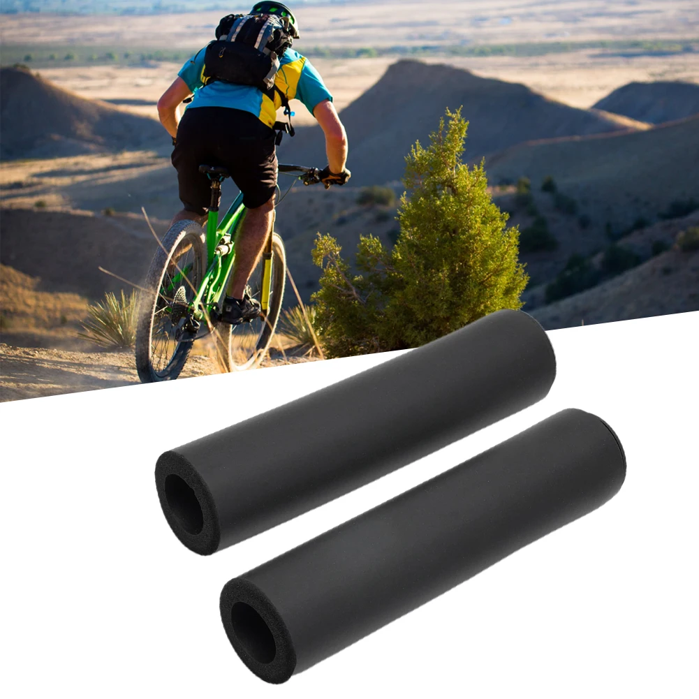 Handlebar Bicycle Grip Green/blue/pink/yellow/orange Ultralight Silicone Sponge For Mountain Road Bike Brand New
