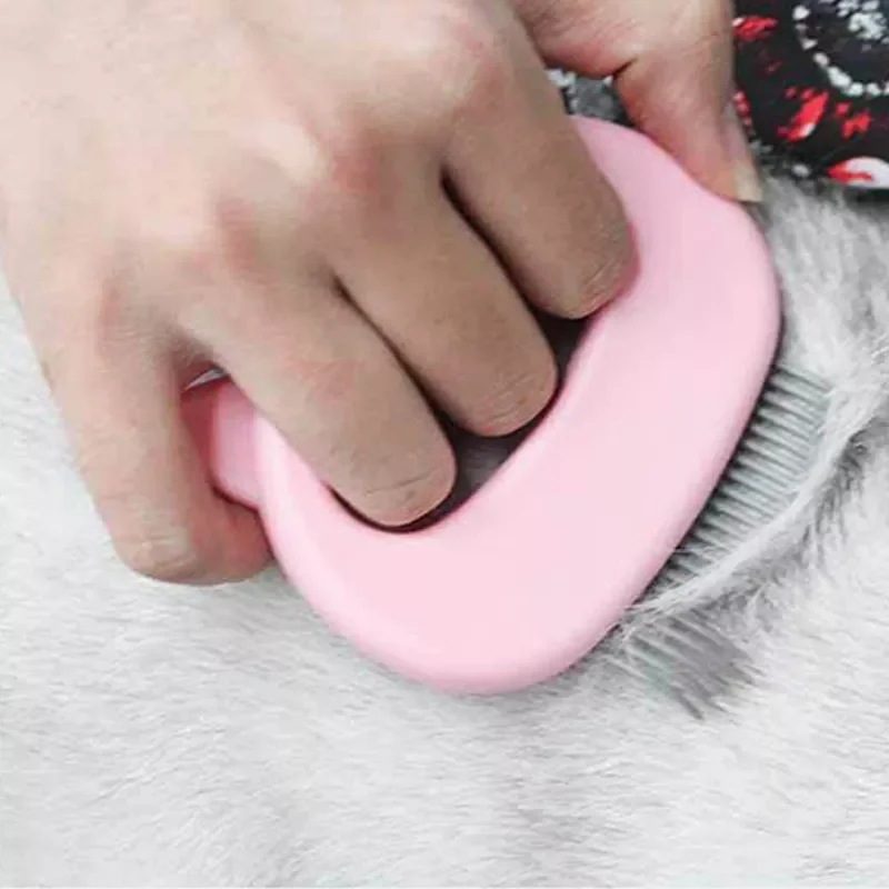 

2022New cat dog massage comb shell comb grooming hair removal shedding cleaning brush