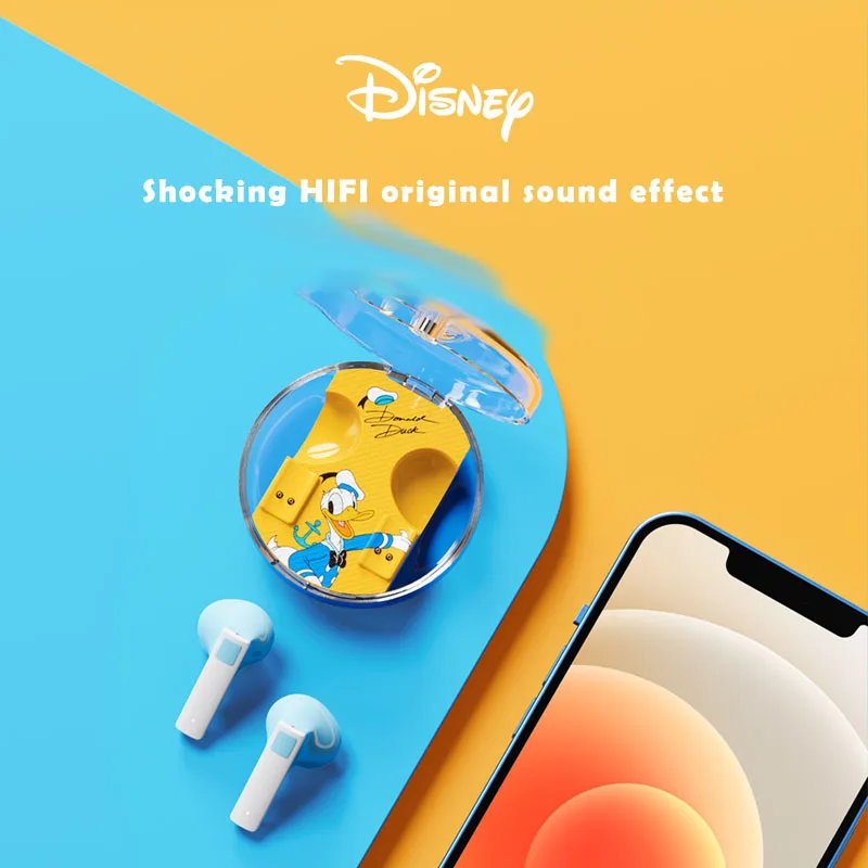 

Disney Tws Wireless Earphone With Wire Cute Mini Girl Cartoon Hifi Headphone In Ear Type C Headset Wired Earphones Free Shipping
