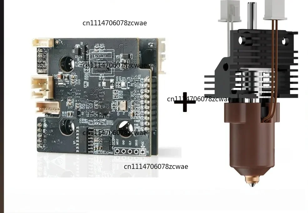 Фото для Creality версии K1/K1C/K1Max: плата адаптера PCBA для хотэнда_T9_GD32F303CBT6 и комплект обновлений хотэнда новой версии серии K1 №1