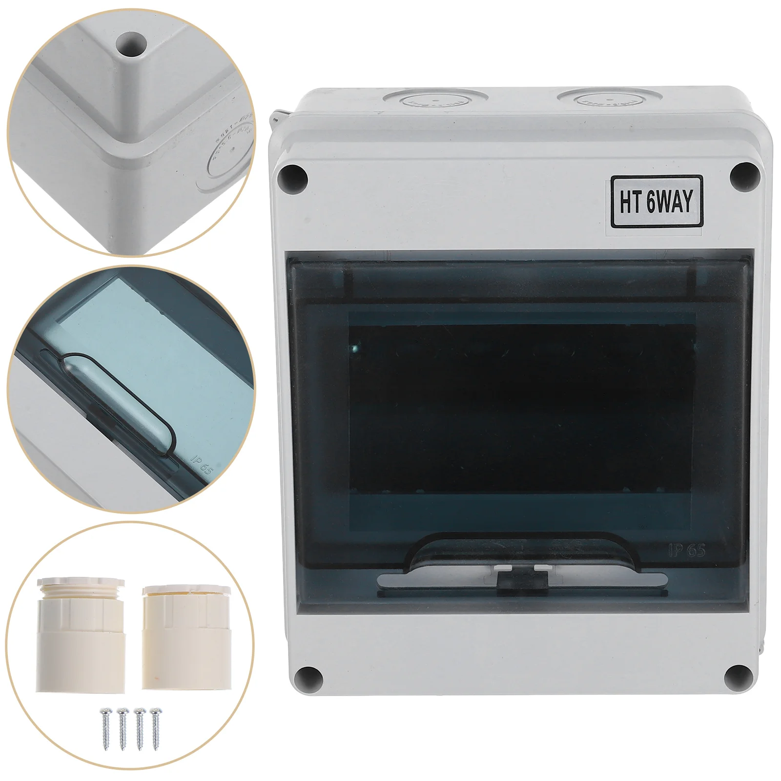 Распределительная коробка электрическая пластиковая