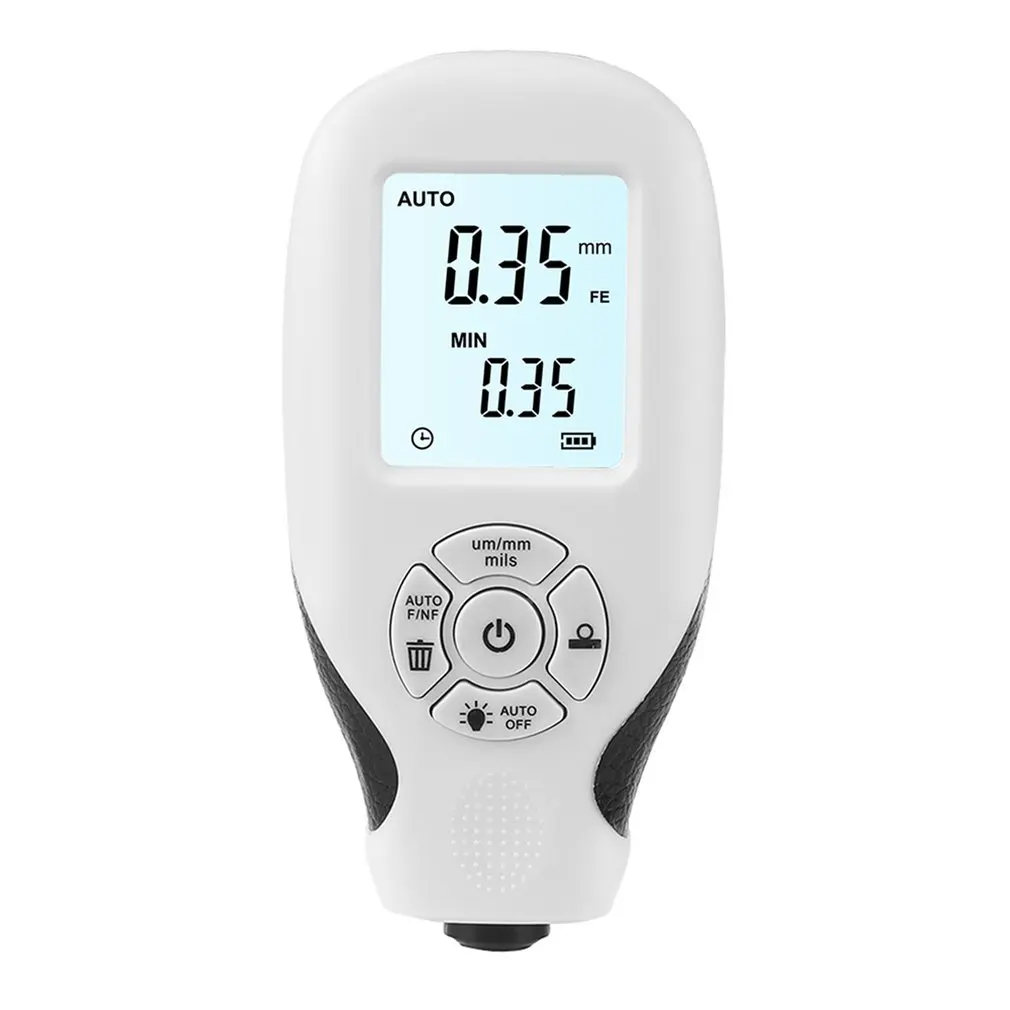 

HW-300 Digital Coating Thickness Gauge 1 Micron 0-1300 Car Paint Film Thickness MFE NFE Manual Paint Tool