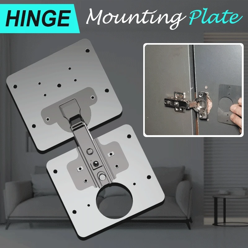

Hinge Repair Plate Cabinet Door Luggage Furniture Hinge Wood Boxes Hinge Vintage Furniture Decoration With Screw Tools