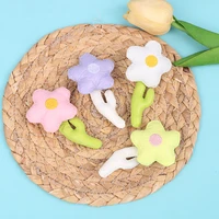 1pc diy flower brooch material for woman cute flower cotton filled flower brooch fashion clothing jewelry bag accessories gifts
