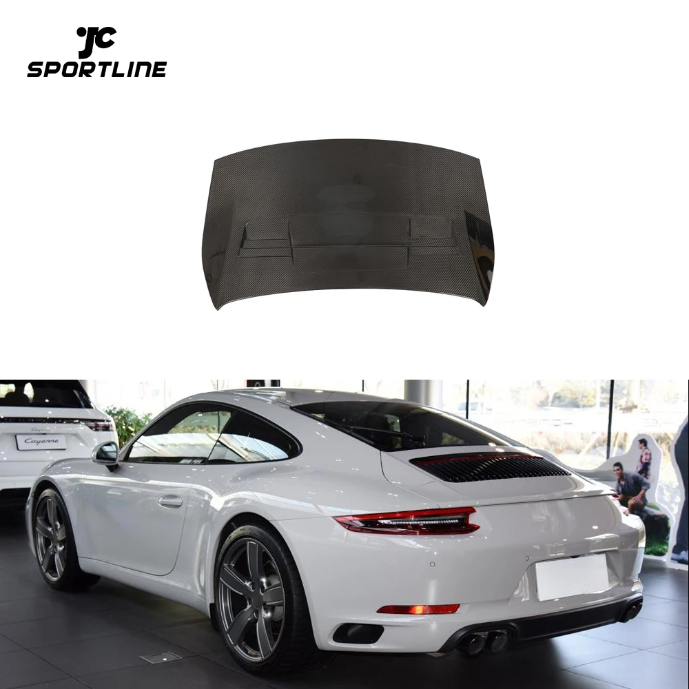 991 Prepreg сухое углеродное волокно Задняя Крышка багажника для Porsche 911 Carrera 4 S 4S Coupe