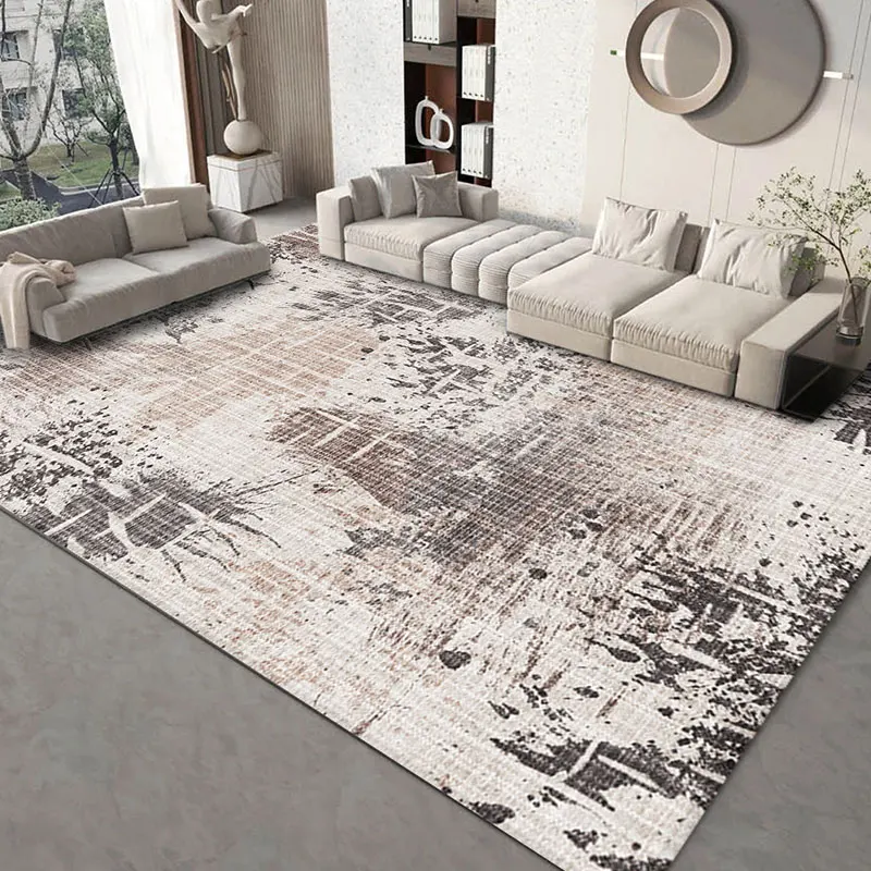 

NEW Ink splashed Abstract carpets for living room Decoration home bedroom carpeyts Washable without fading large area floor mats