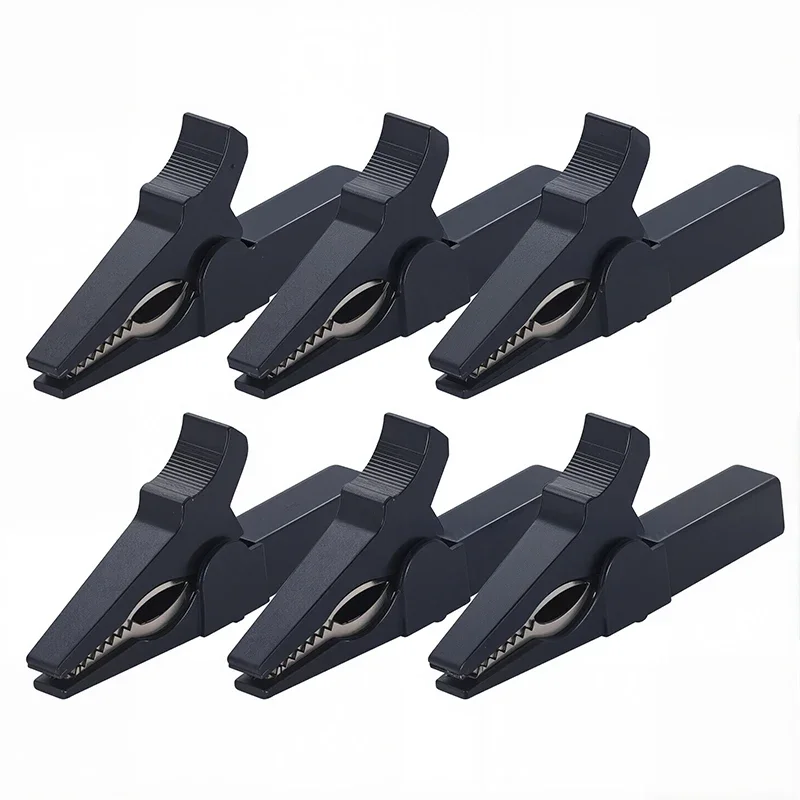 

Щипковые зажимы крокодил 6 шт.