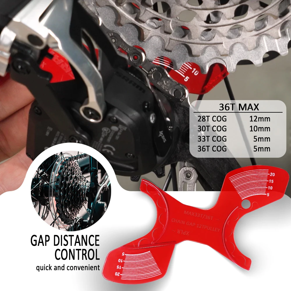 Фото Инструмент для регулировки зазора велосипеда ALLTOO для SRAM XPLR/AXS Eagle, 12-скоростной датчик заднего переключателя цепи 2 в 1 RIVAL RED FORCE №2