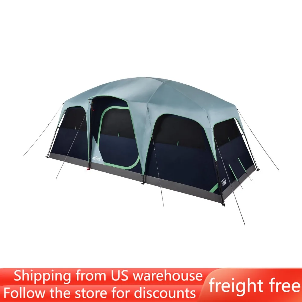 

8-Person Camping Tent Nature Hike Blue Nights Freight Free Tents Outdoor Camping Travel Supplies Shelters Hiking Sports