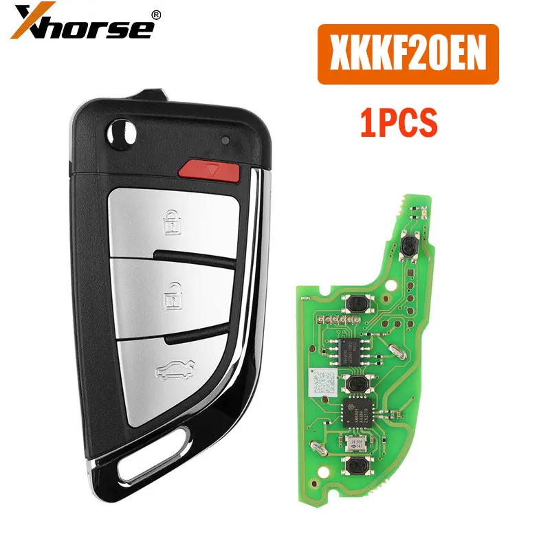 

1PCS Xhorse XKKF20EN VVDI Remote Key Knife Style 3 BTN Car Remote Key for VVDI VVDI2 Key Tool English Version Car Remote Control