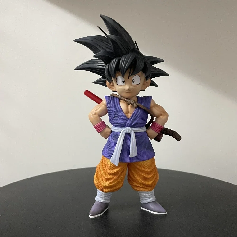 Фото Аниме-фигурка Dragon Ball Z GT: Маленький Гоку (цивилизованный) — коллекционная статуэтка из ПВХ, настольное украшение, модель, игрушка, подарок №5