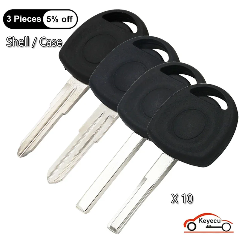 Чехол KEYECU 10 X для Vauxhall Opel Vectra Agila Astra Combo Corsa Tigra Chevrolet Cruze Buick Uncut Transponder Key Shell