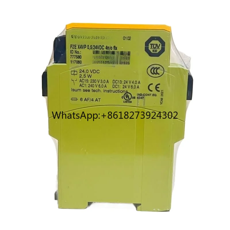 Новый для Pilz PZE X4VP 0 5/24 В постоянного тока 4 н/о исправление 777580 Модуль реле