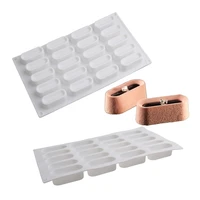 620 holes long strip grooved silicone cake molds mousse moulds mould pastry baking tools food grade kitchen bakeware