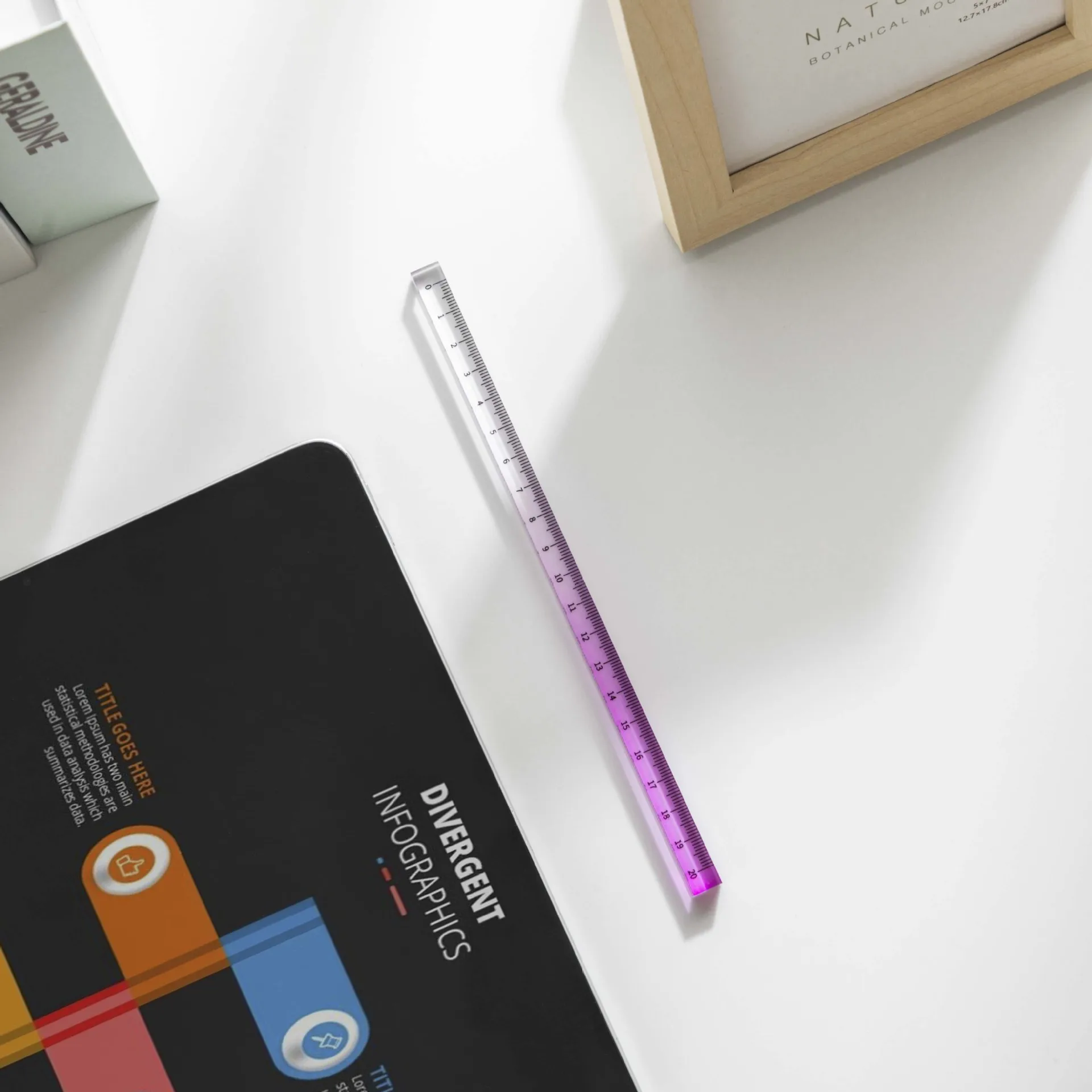 

Градиентные линейки MOONBIFFY 20 см