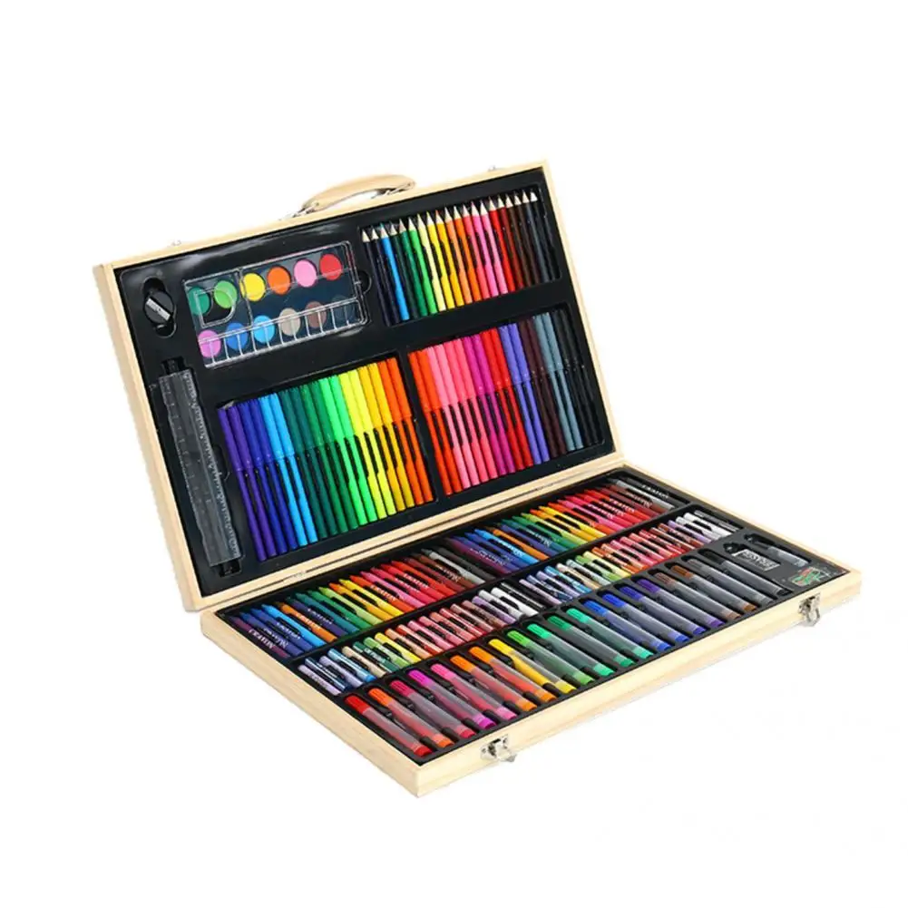 

Writing Smoothly Rich Combinations Colored Pencil Watercolor Paint Set for Children