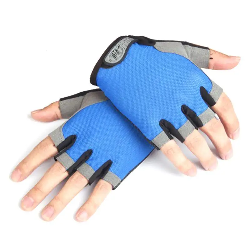 

Cycling Anti-slip Anti-sweat Men Women Half Finger Gloves Breathable Anti-shock Sports Gloves Bike Bicycle Gloves