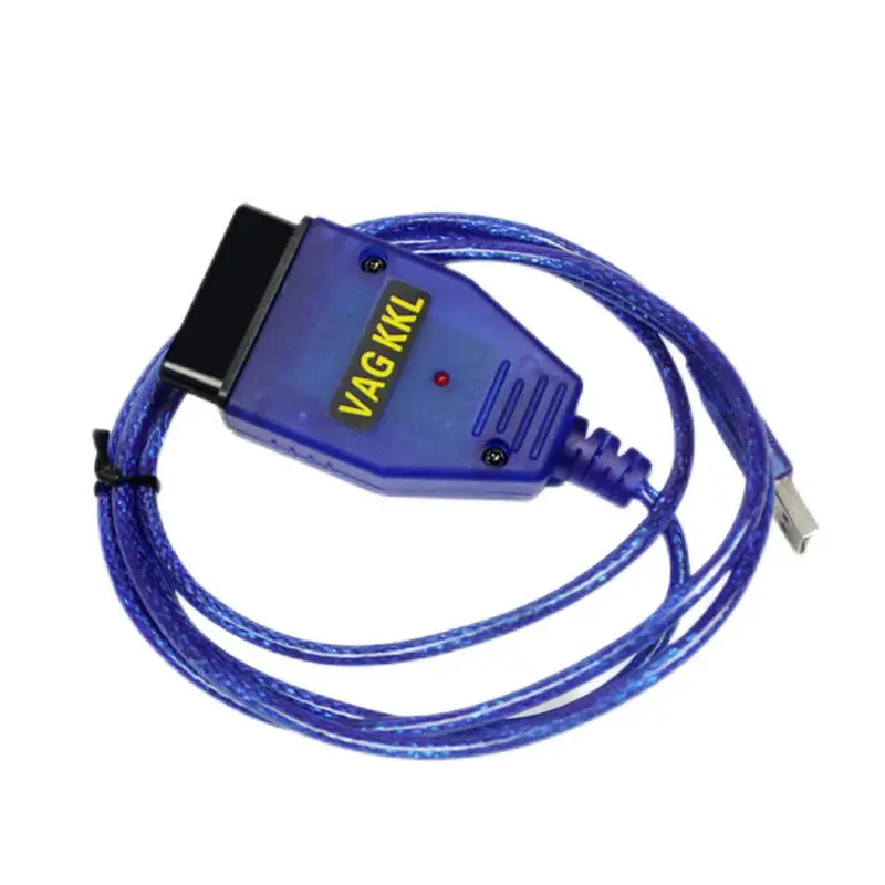 

Сканер для Audi VW для Volkswagen VAG409.1 KKL OBD2, USB-кабель, сканер для Volkswagen VAG409.1, чип CH340 для VAG Com, автоматическая полная поддержка
