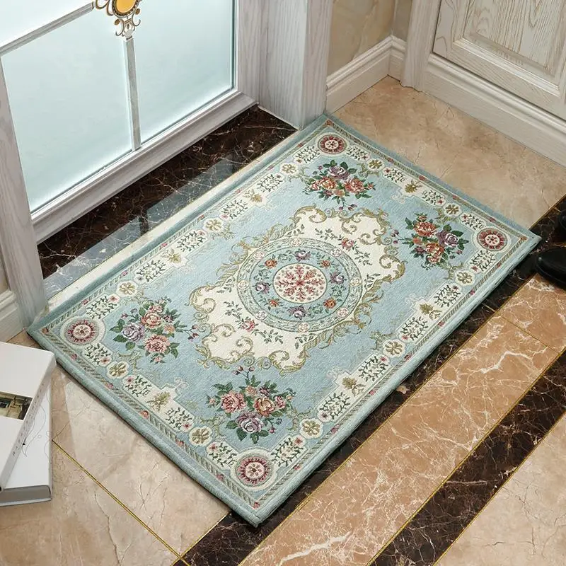 

European Floor Mat Washable Doormat Bathroom Floor Mat Living Room Carpet Entry Door Bathroom Non-slip Mats Rugs for Bedroom