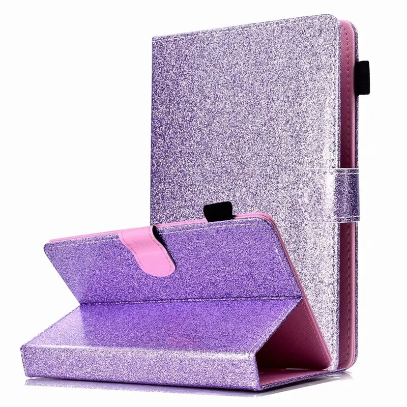 Luxury Glitter Bling Cover For Huawei Mediapad T3 7 Case Universal Tablet 7 inch Funda For Amazon Fire 7 Pocketbook 740 Case