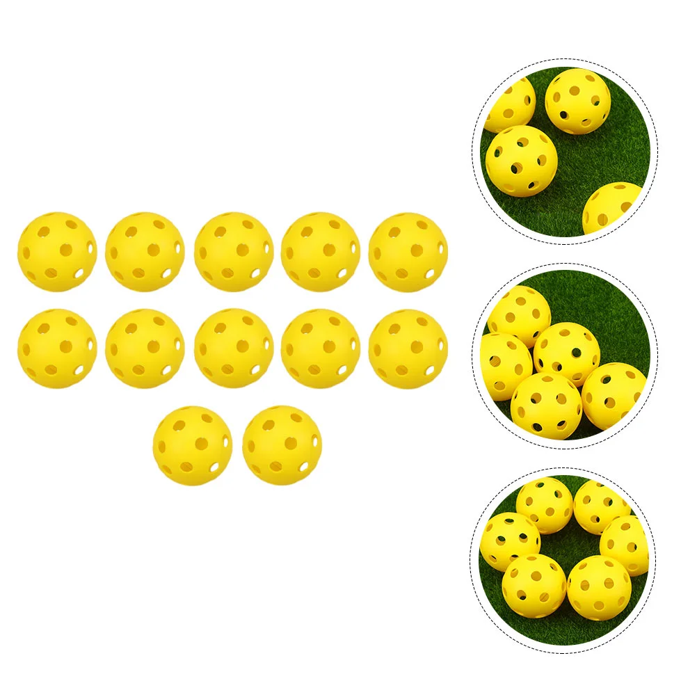

12pcs Indoor Practice Balls Light Training Aids for Playing Golfing