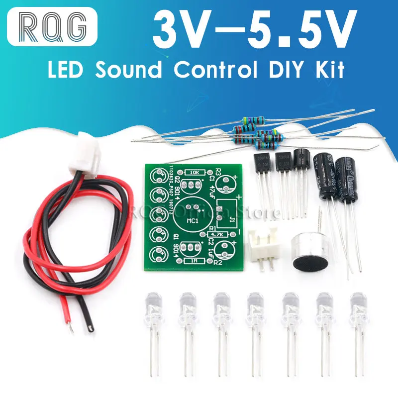 

Lucky Rotary Suite Electronic Suite Turntable CD4017 NE555 Self LED Light Kits Production Parts Module 3V 5V Pulse Generator DIY