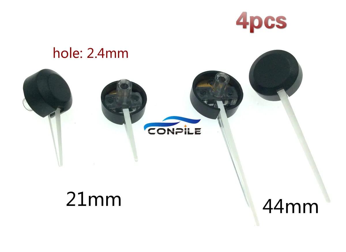 

4pcs 21mm / 44mm white plastic for Various car, motorcycle, ship instrument pointer, tachometer, oil gauge, odometer cluster