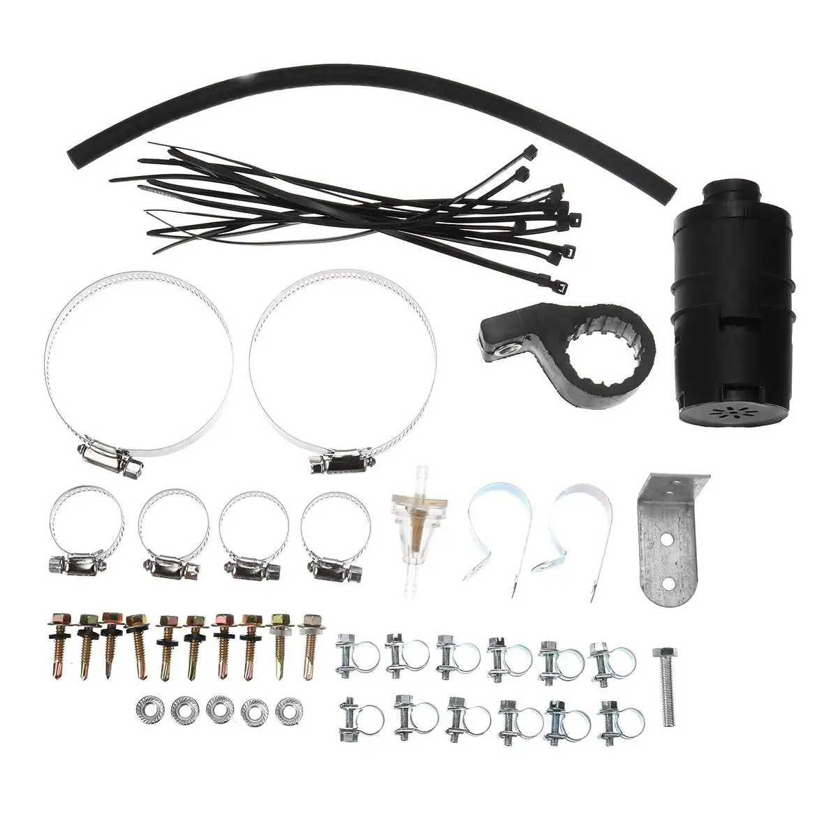 

Full Set Accessories For 12V 2KW 5KW 8KW Car Diesels Air Car Heater With Fuel Pump, Silencer, Pipes, Air vent, Exhaust pipe ect