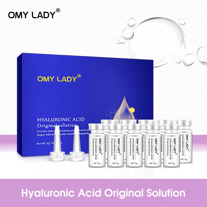 OMY LADY 10 шт. гиалуроновая кислота оригинальный раствор сыворотка для лица против