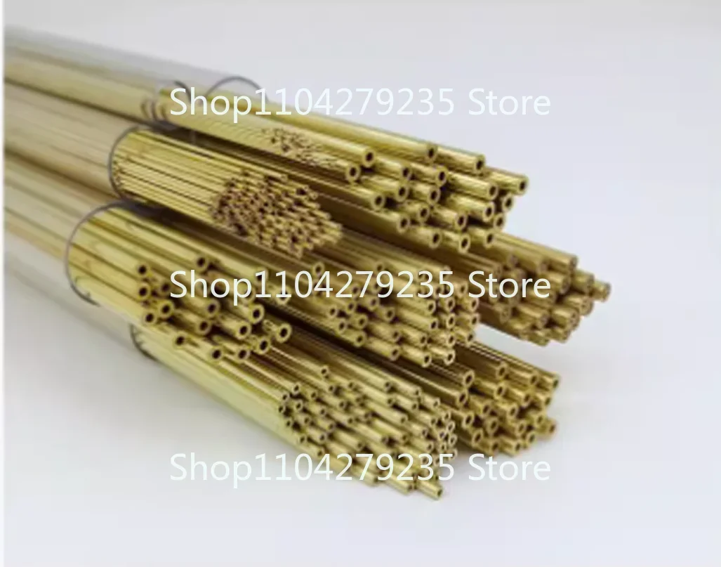 Латунный сверлильный электрод диаметр трубки 1 5 мм 2 длина 400 одно отверстие для