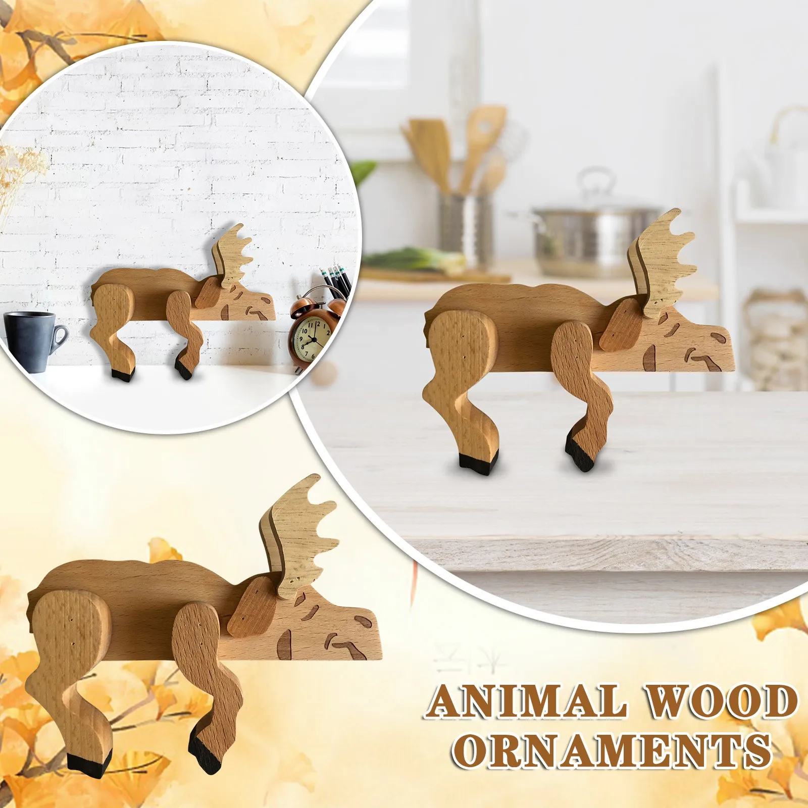 

Деревянные подвесные настольные украшения, резьба по дереву, крафтовые украшения, гномы, садовые украшения