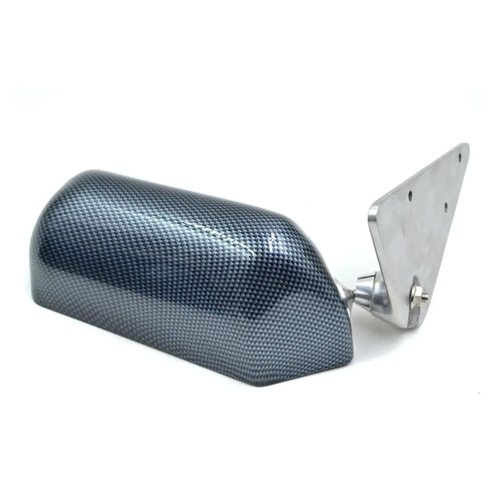 

Vehicle Car Rear View Side Mirror Blue Mirror Spare Parts Improve Driving Safety Metal Bracket Durable Carbon Fiber Look Premium