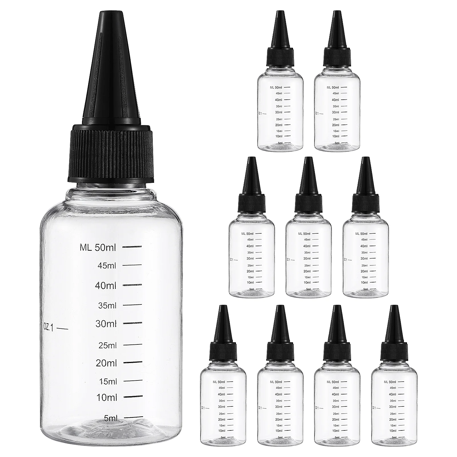 

Bottles Squeeze Bottle Hairoil Coloring Mini Applicator Cosmeticstop Dye Liquids