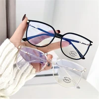 men resin lens vision care tr90 eyewear eyeglasses anti blue ray glasses computer goggles