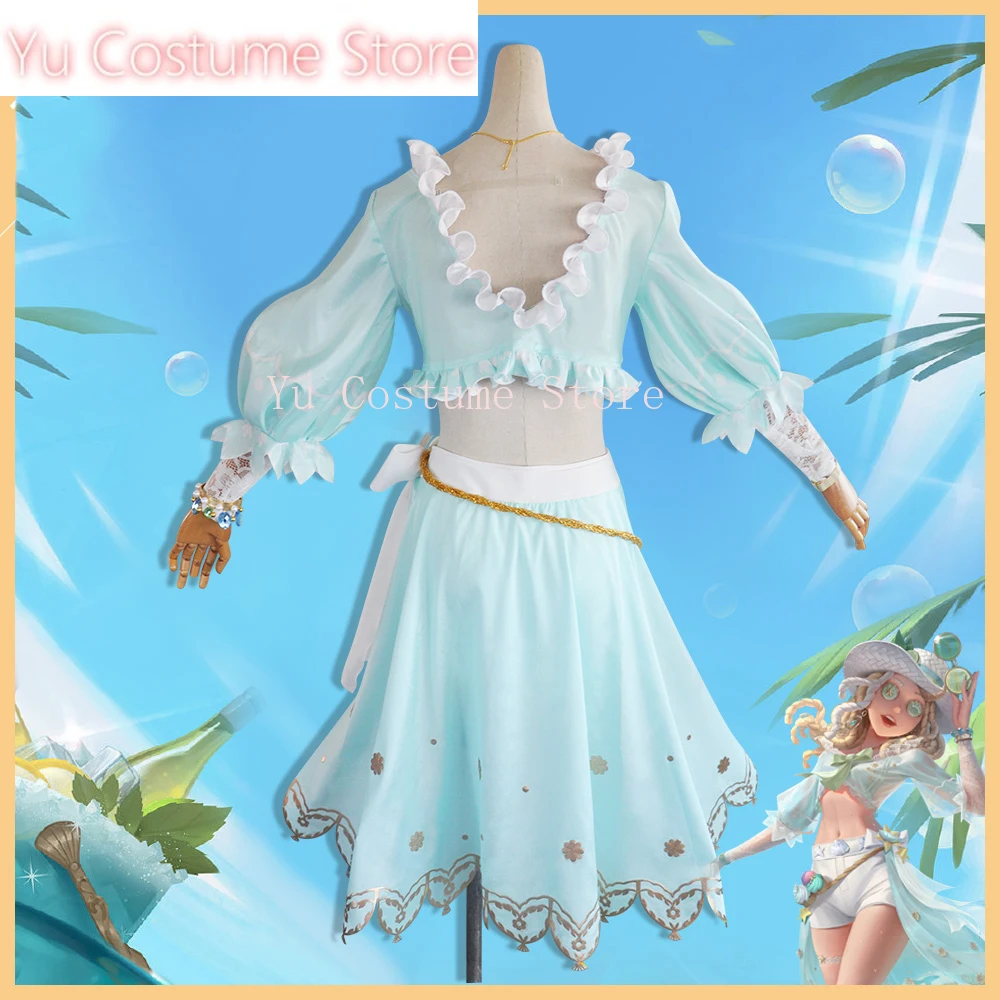 YuCostumeIdentity V Demi Bourbon Survivor игровой костюм прекрасная униформа косплей Хэллоуин