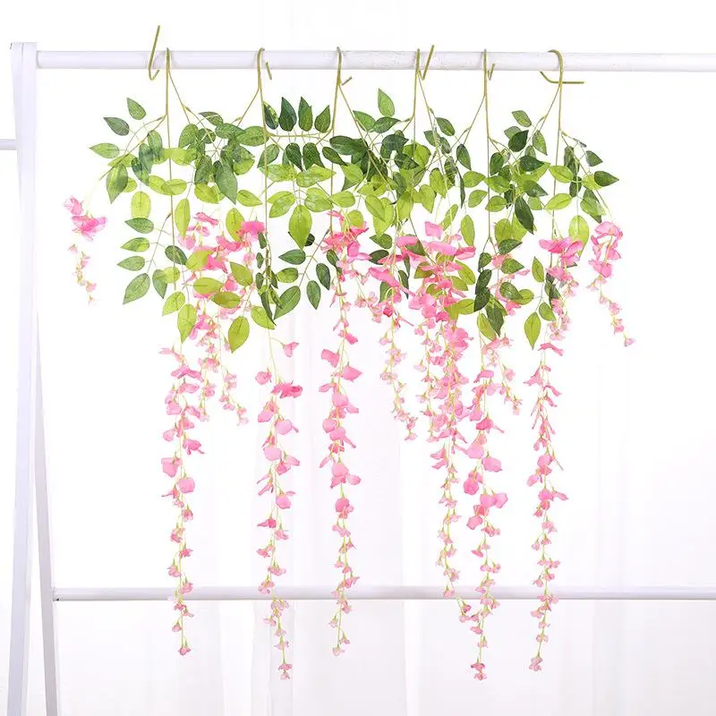 Искусственные искусственные виноградные цветы листья для свадебной вечеринки