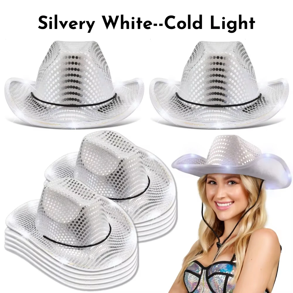 

Светодиодные ковбойские шляпы 8/10/16/20/40 шт