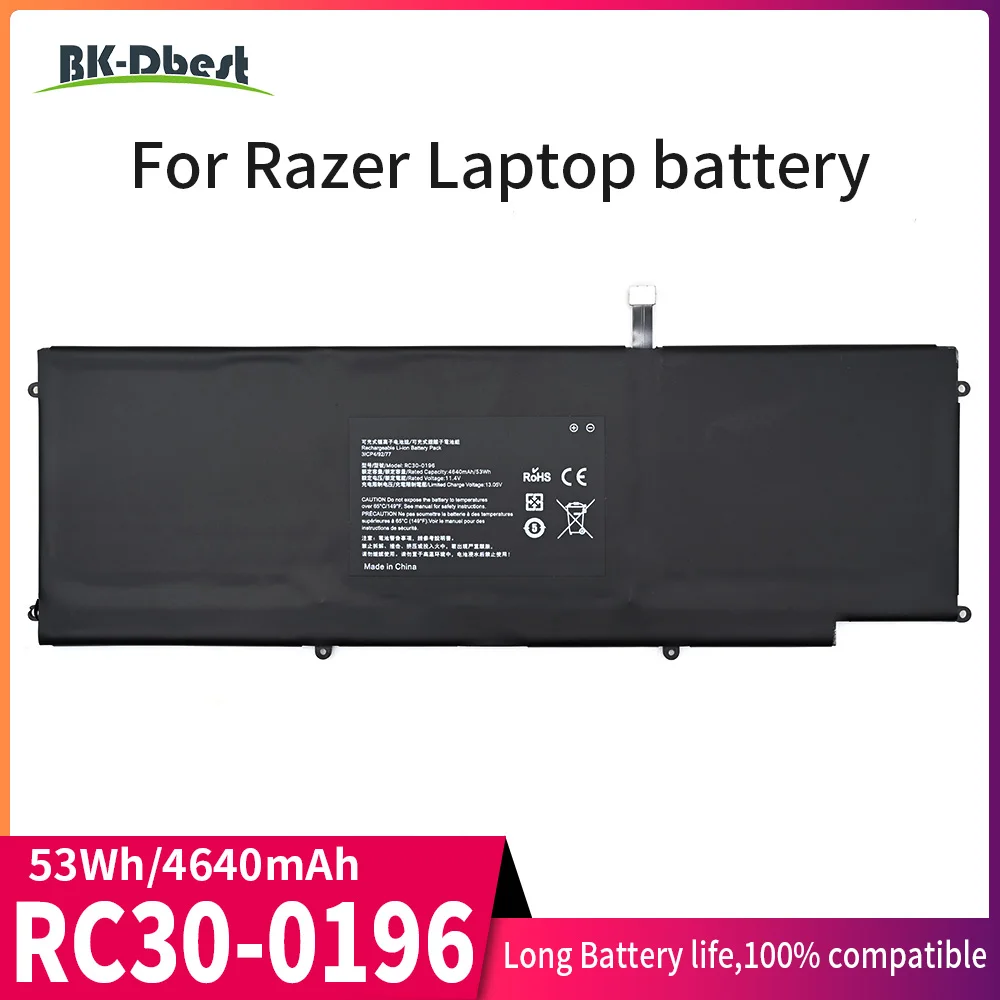 BK-Dbest RC30-0196 Аккумулятор для ноутбука Razer Blade Stealth 2016 v2 2017 i7-7500U 13 3 дюйма i7-8550u