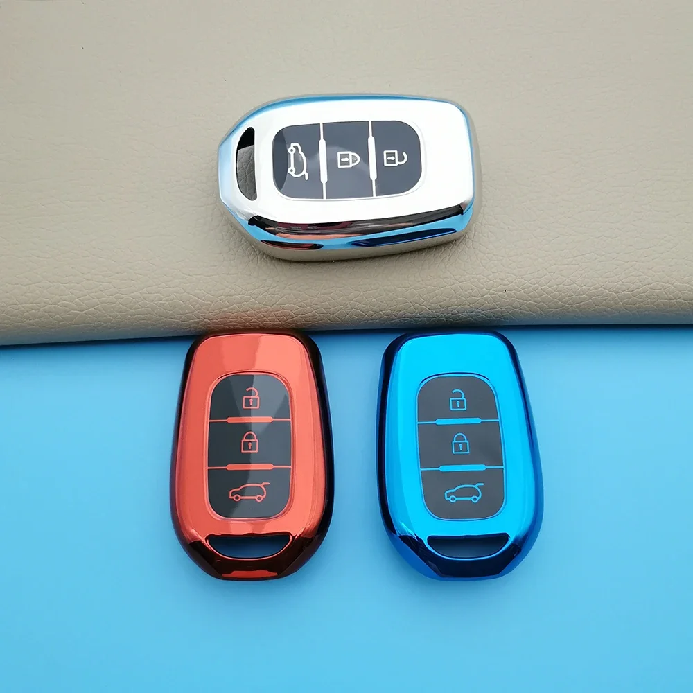 Чехол для дистанционного ключа из ТПУ Renault Kwid символ движения Dacia Sandero Logan Duster 2016 2017