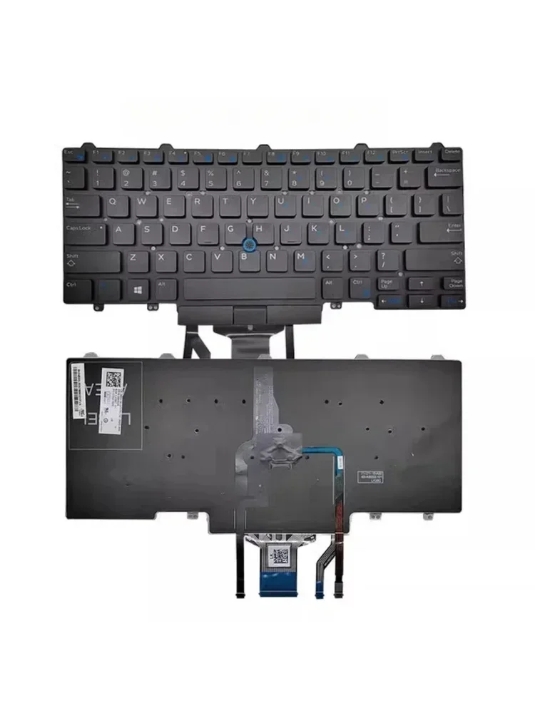 E7450 американская клавиатура для ноутбука Dell Latitude E5450 E5470 E7470 E5480 E5490 7480 7490 5480 5488 95%
