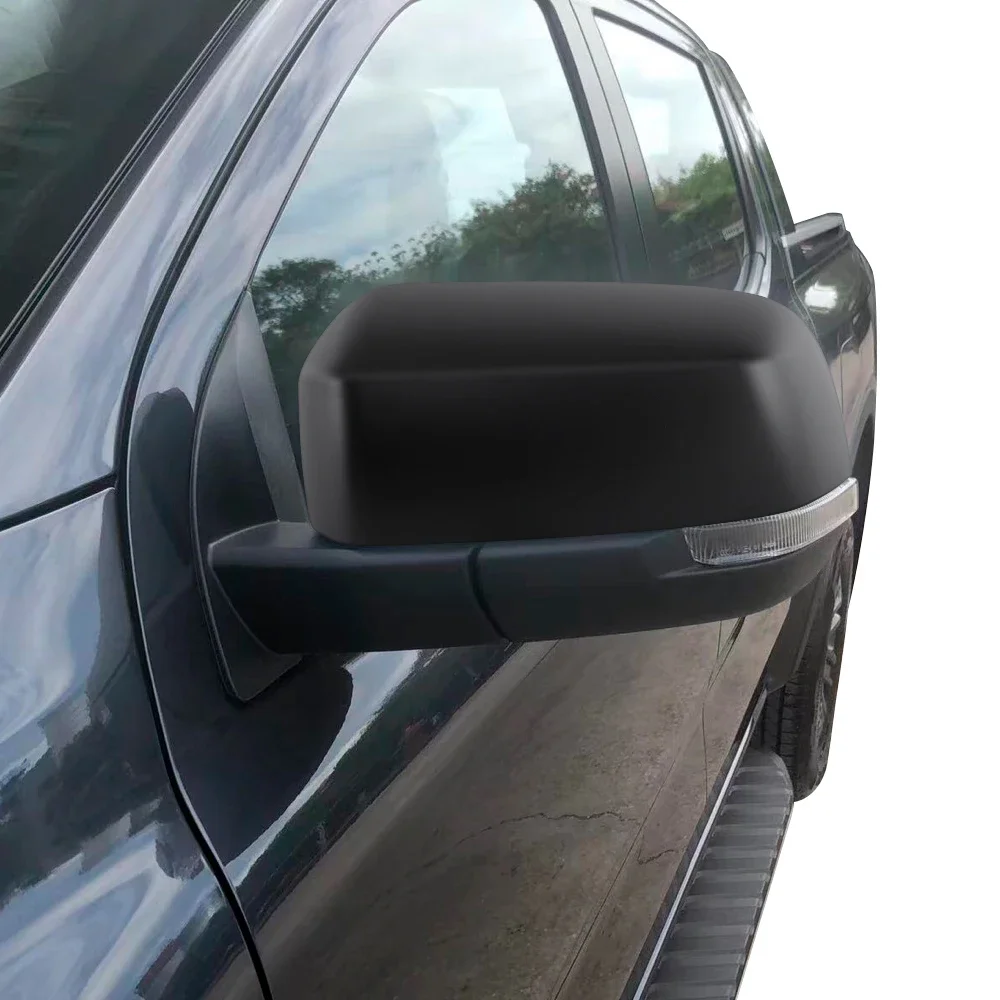 Крышка дверного зеркала House матовый черный для Ford Everest 2023 2024 автомобильные