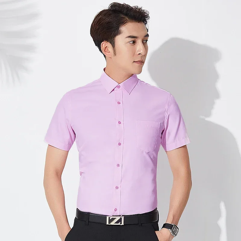 Новинка в рубашке больших размеров 8xl 40% хлопок летние рубашки с короткими