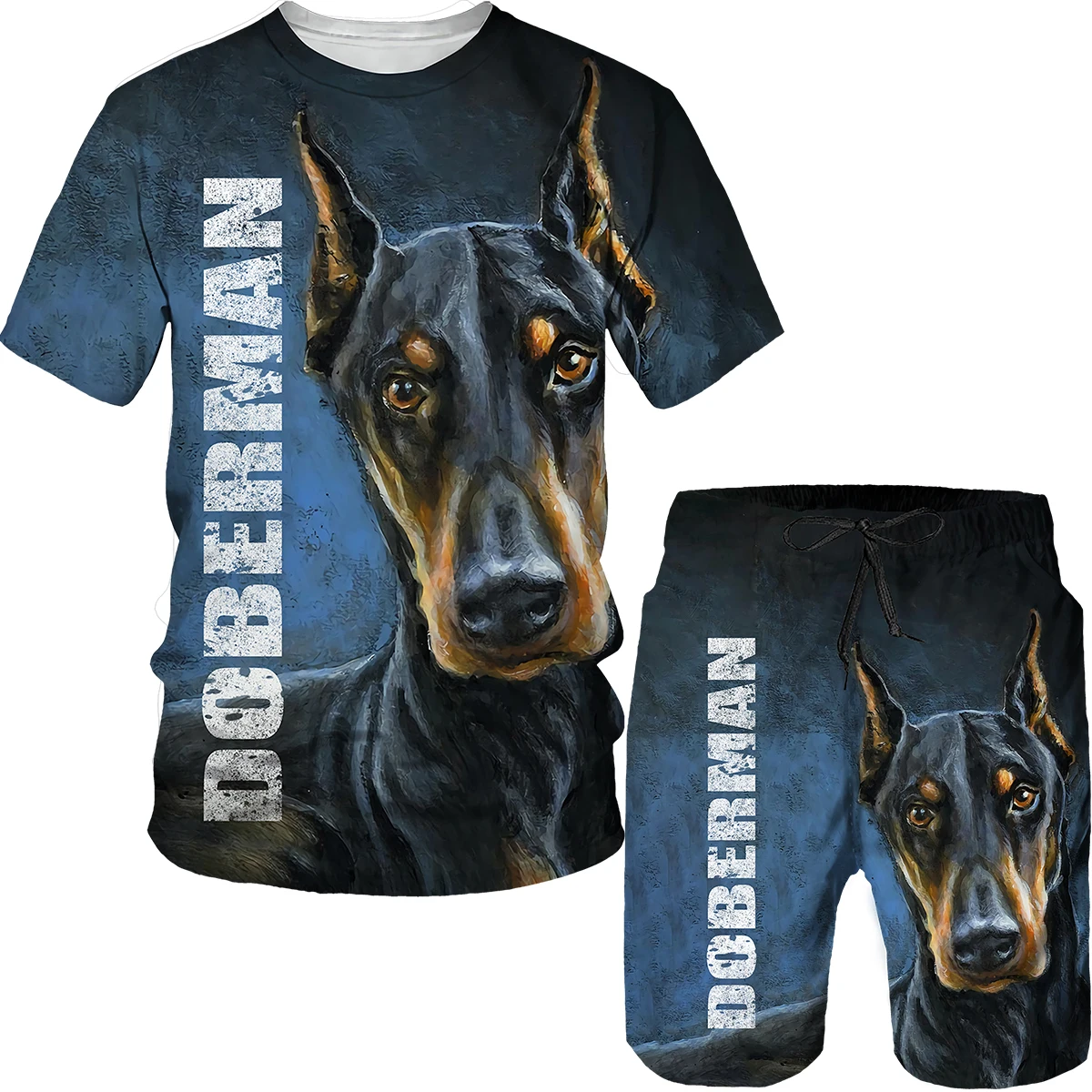 Спортивный костюм мужской Doberman Punch в клетку