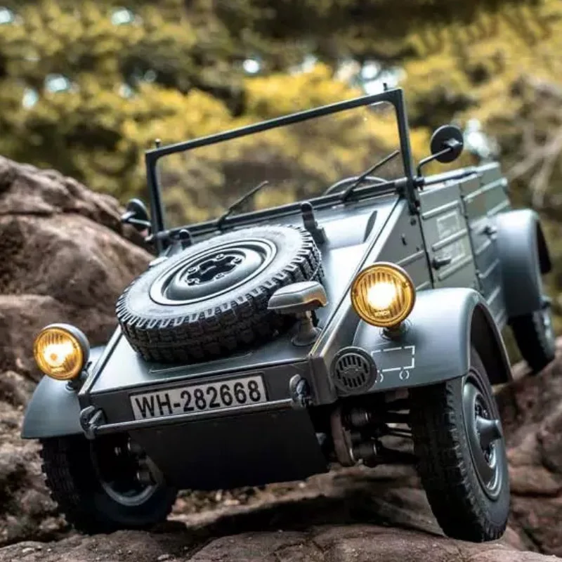 1:12 Rc Fms Mb Willys Jeep Off Road Vehicle 82 Ковш-грузовик 1941 для Elcectric Model 4wd Rtr Гусеничный