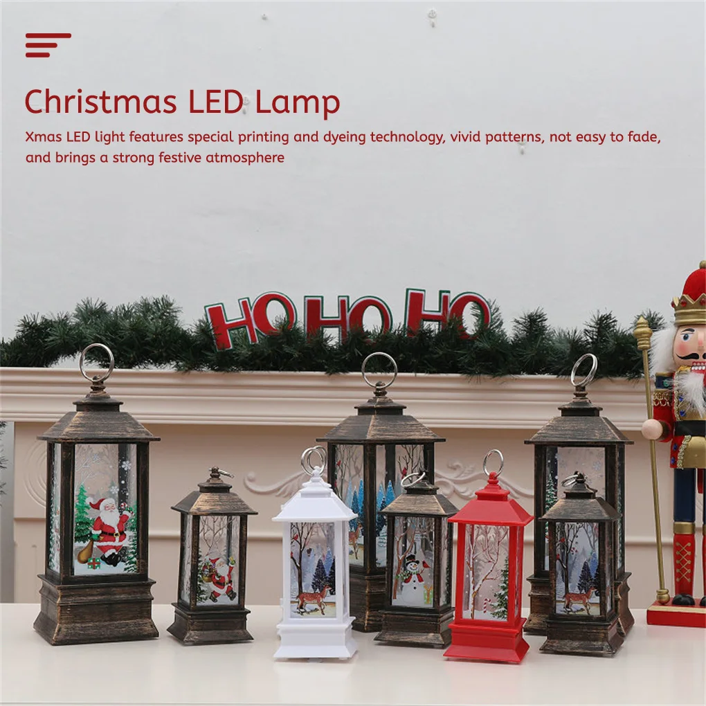 

Рождественский фонарь, светильник, светильник, рождественские украшения для елки, фотография для дома, рождественские подарки, новый год