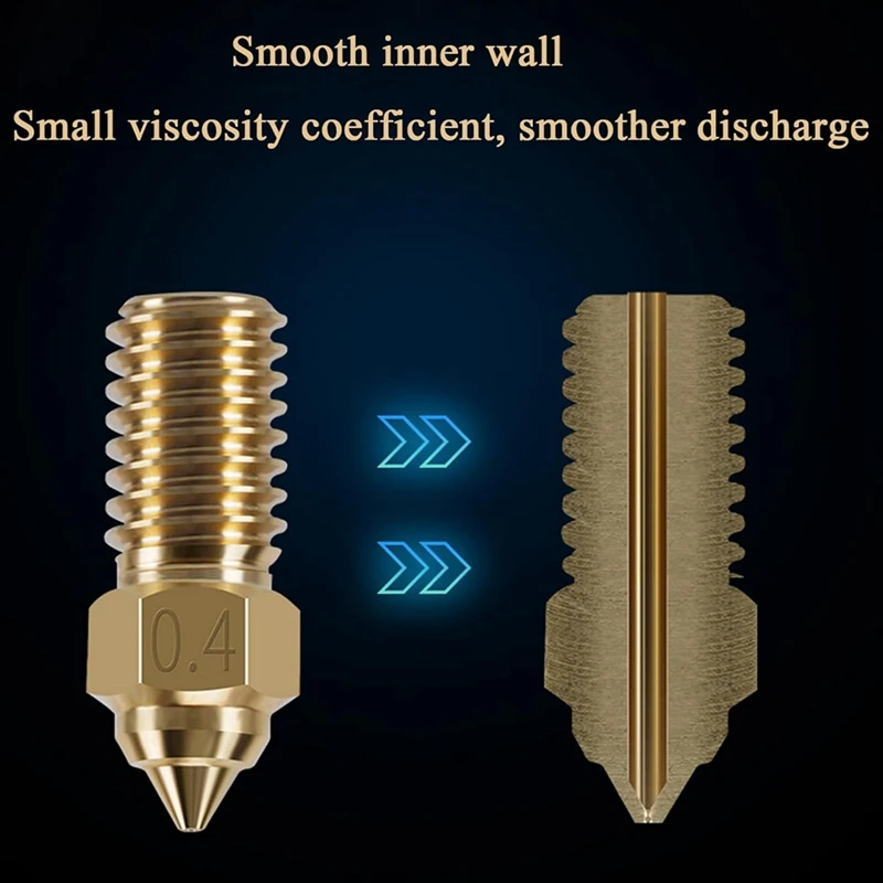 10 шт. детали для 3D-принтера латунь 0 4 мм