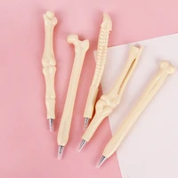 creative new fancy stationery students prize realistic funny novelty bone shape ball pen signature writing school office